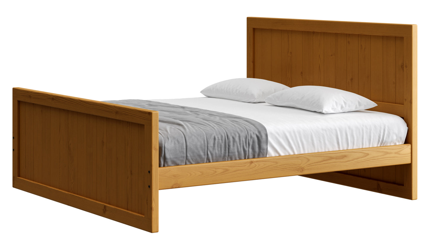 Panel Bed 48"Headboard & 29" Footboard