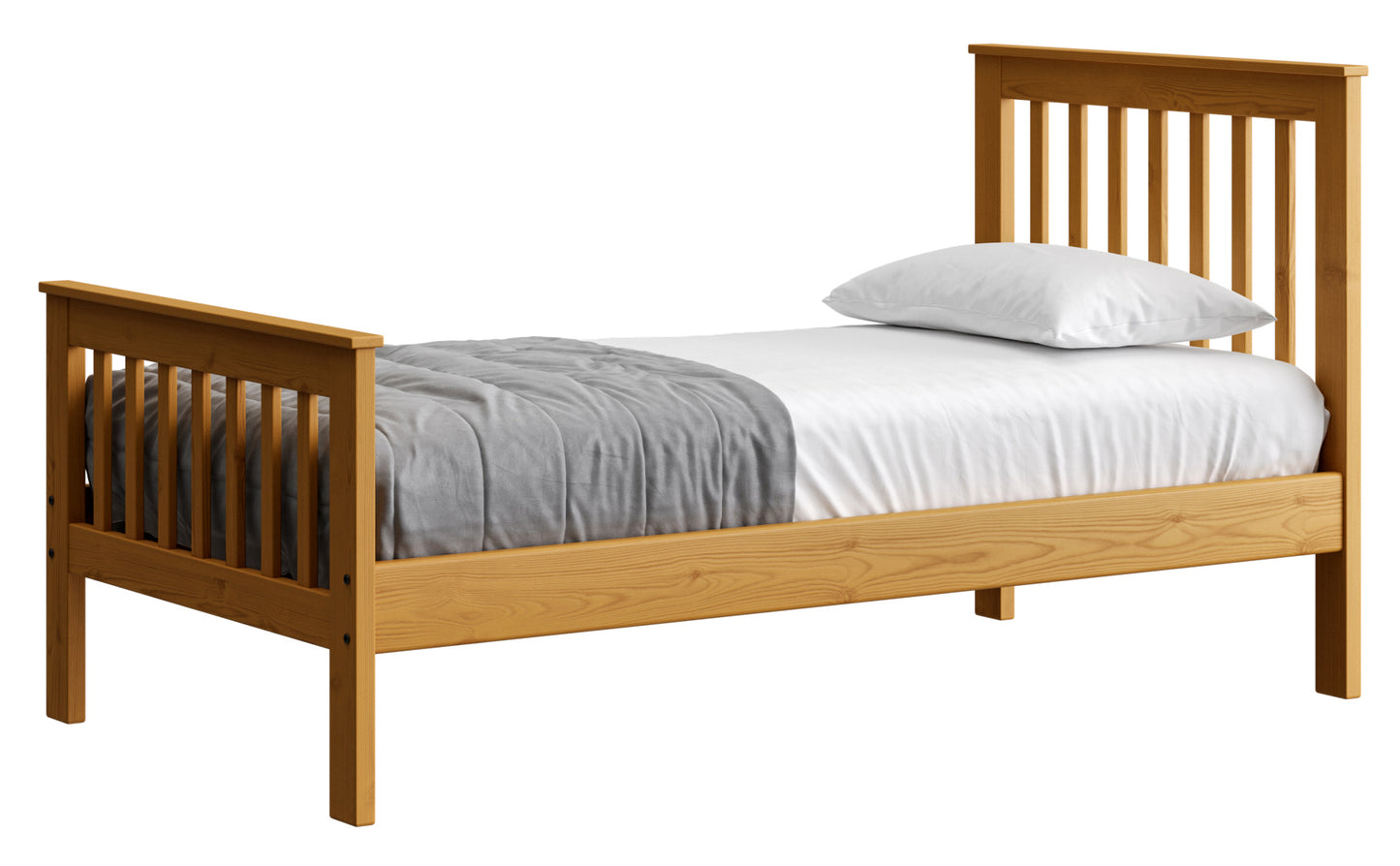 Mission Bed 36" Headboard & 29" Footboard