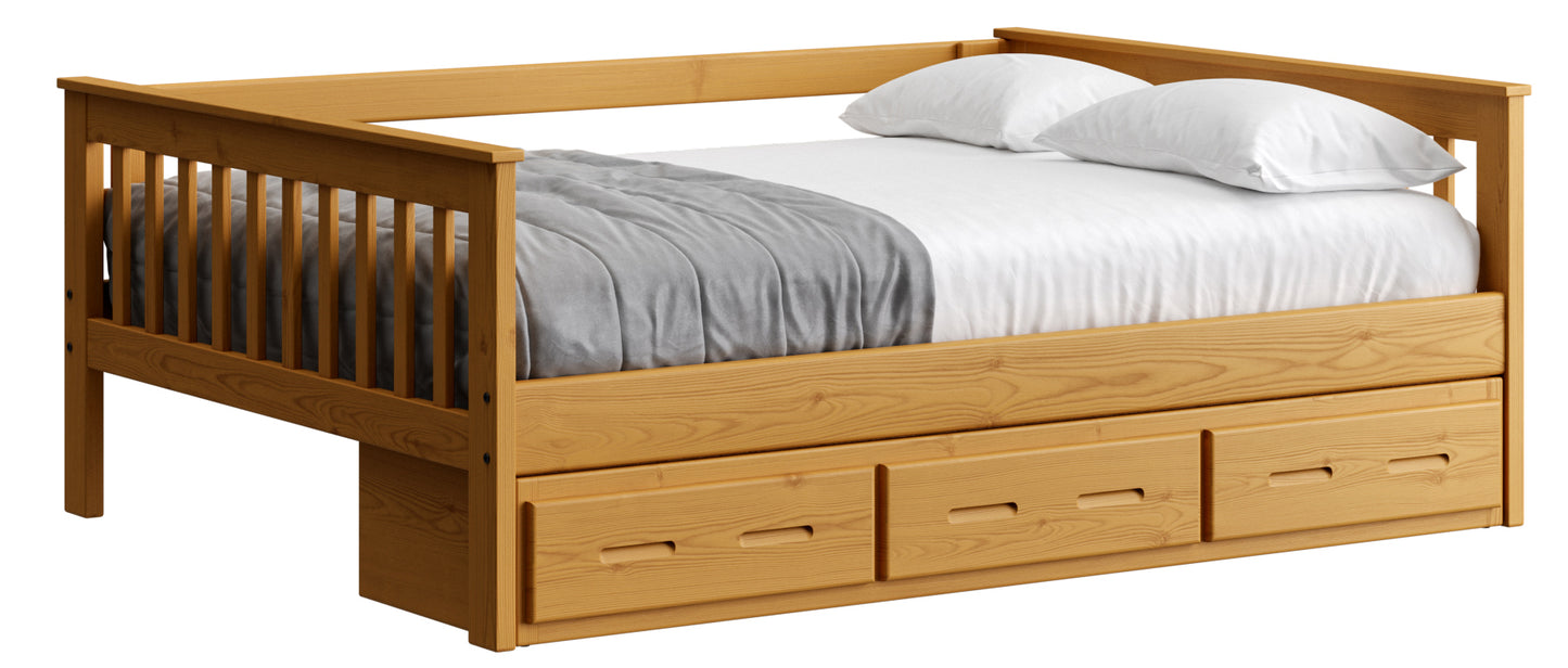 Mission Day Bed Twin W/ Drawers or Trundle