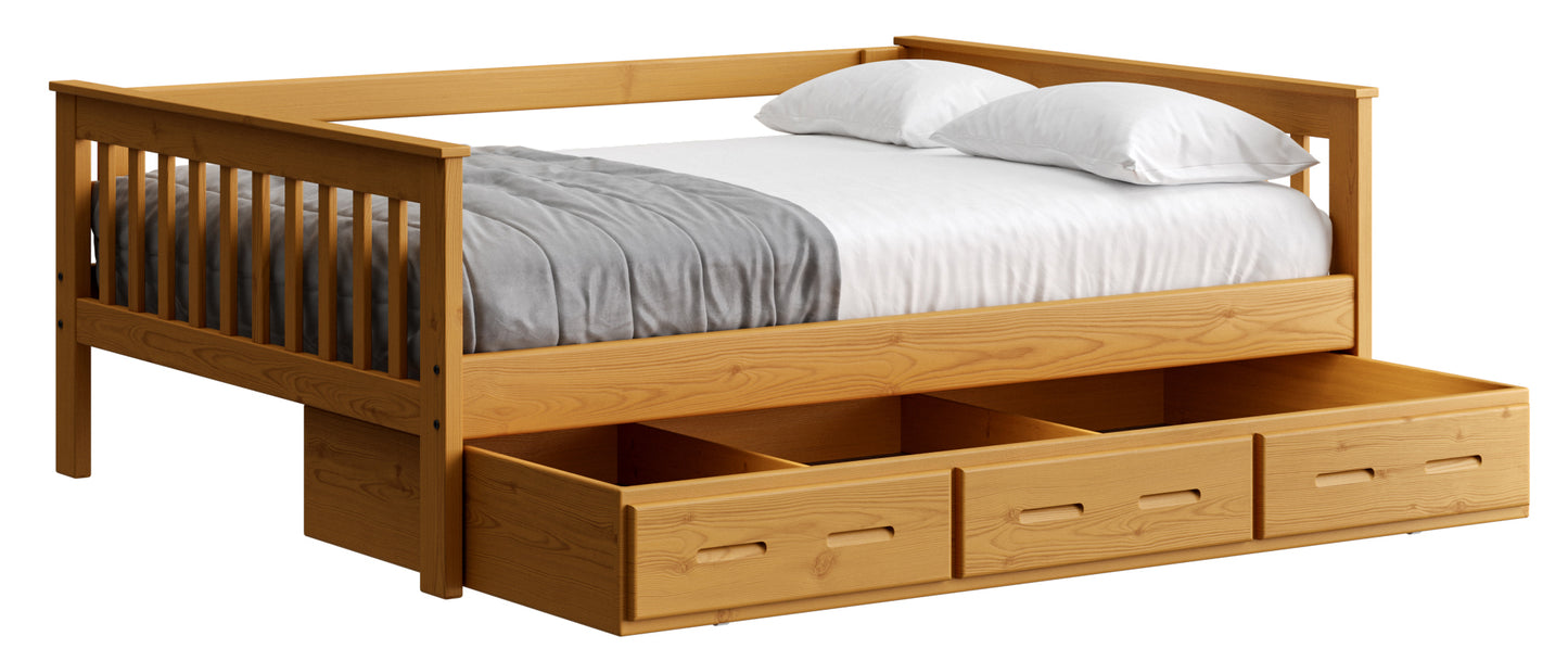 Mission Day Bed Twin W/ Drawers or Trundle