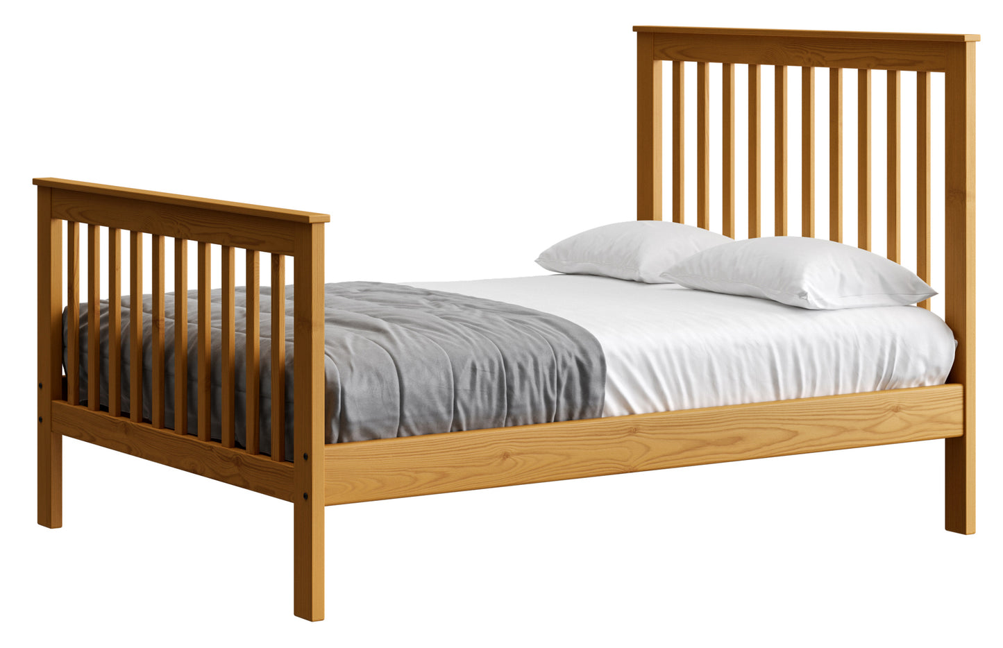 Mission Bed 44" Headboard & 29" Footboard