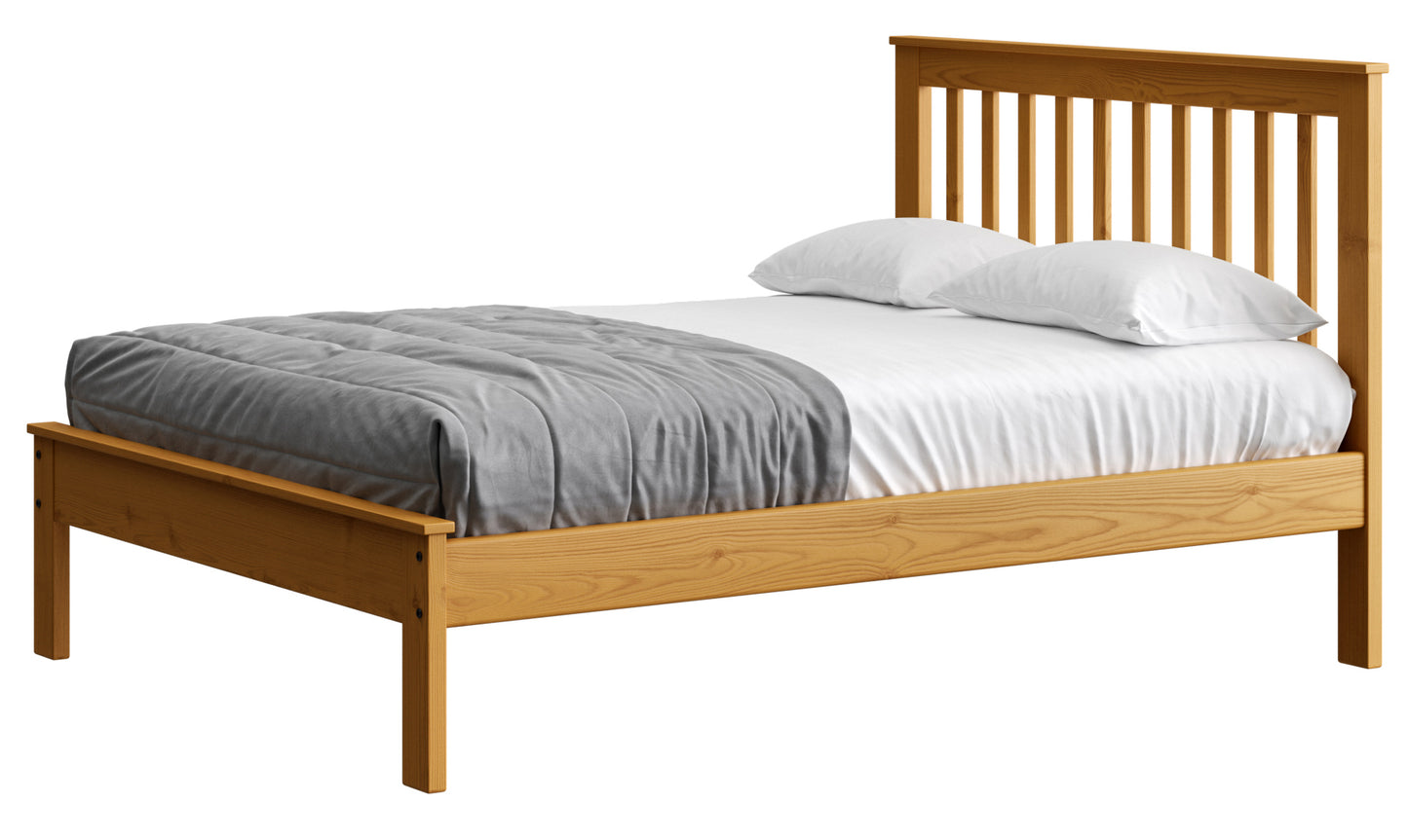 Mission Bed 36" Headboard & 17" Footboard