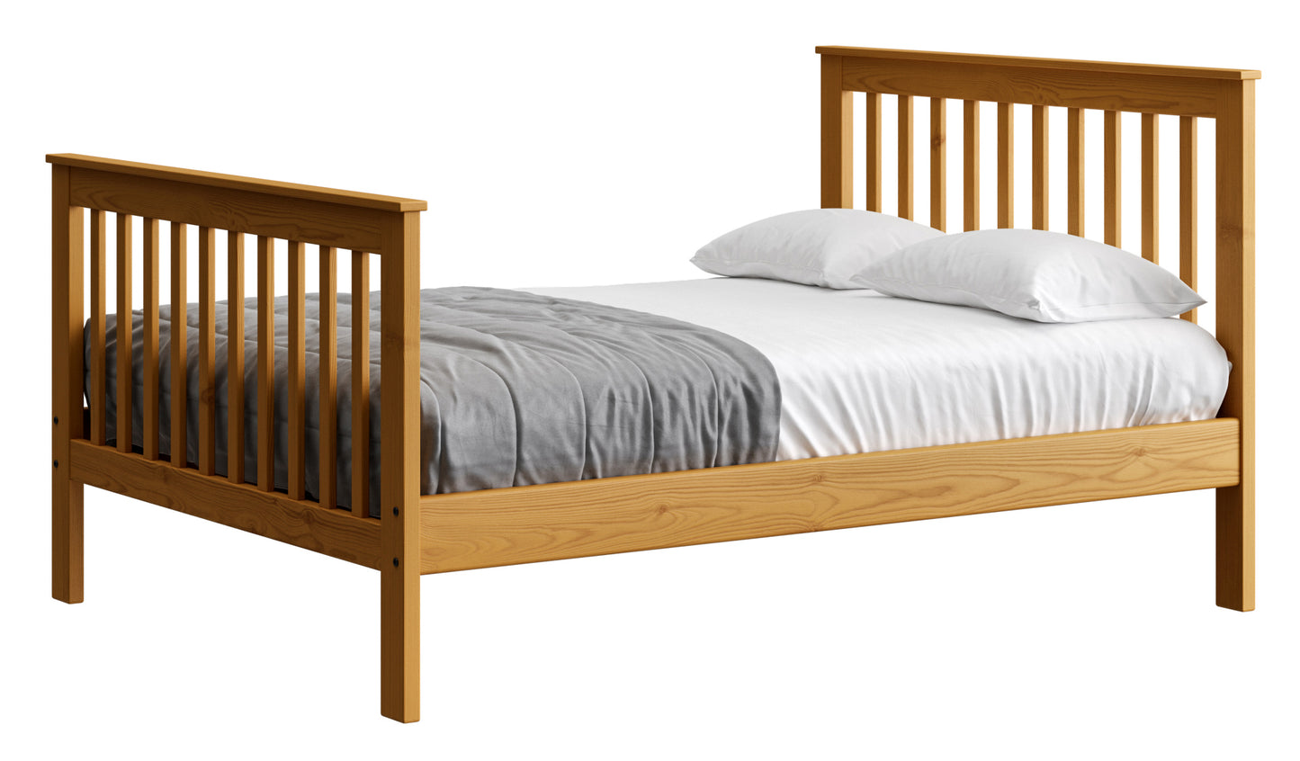 Mission Bed 36" Headboard & 29" Footboard