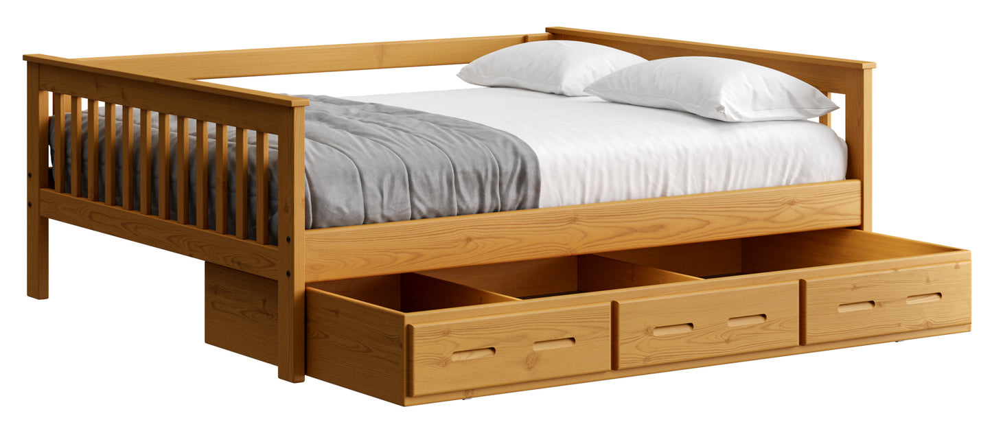 Mission Day Bed Twin W/ Drawers or Trundle