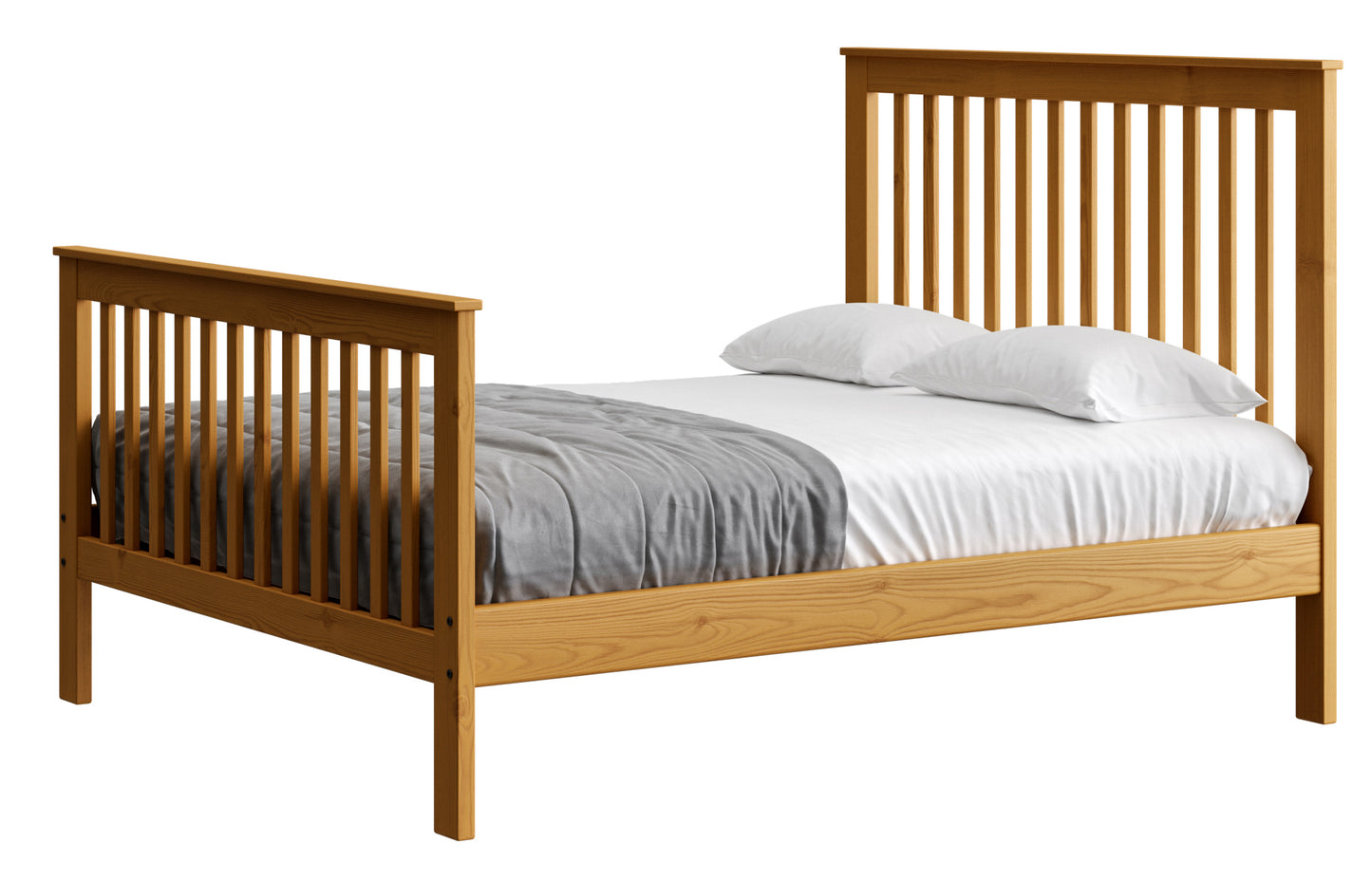 Mission Bed 44" Headboard & 29" Footboard