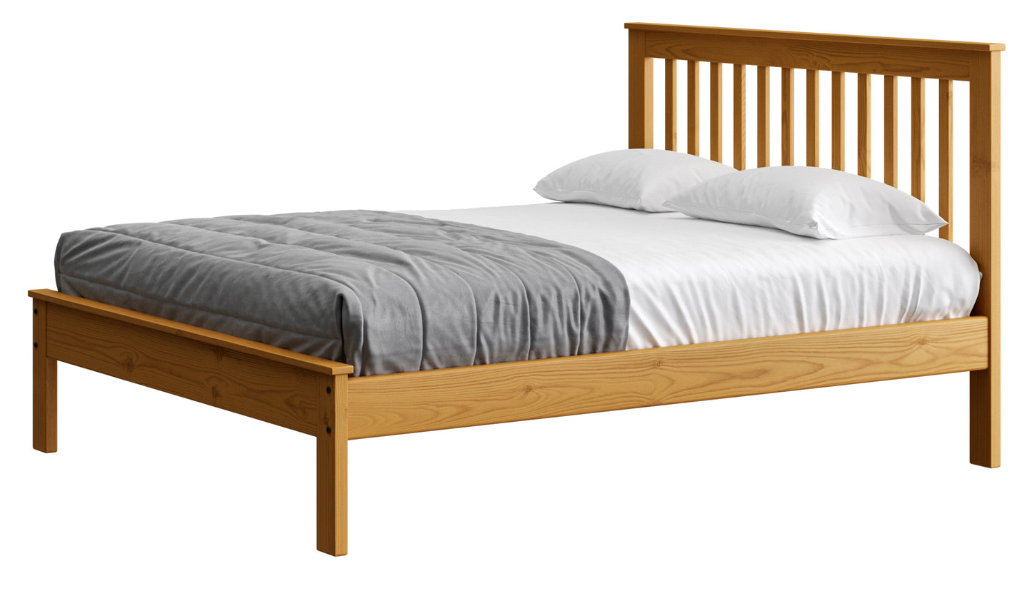 Mission Bed 36" Headboard & 17" Footboard