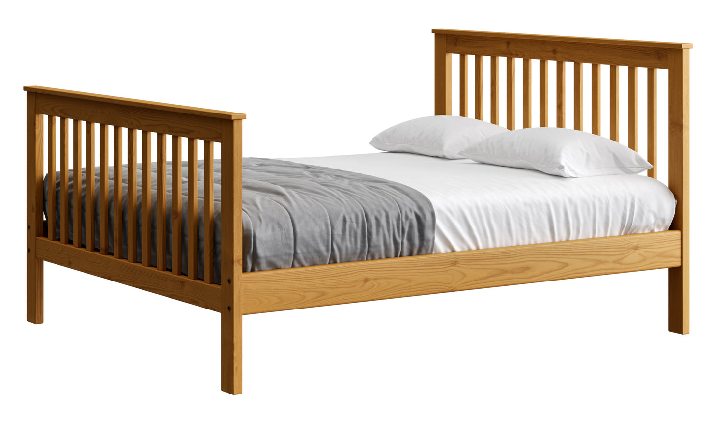 Mission Bed 36" Headboard & 29" Footboard