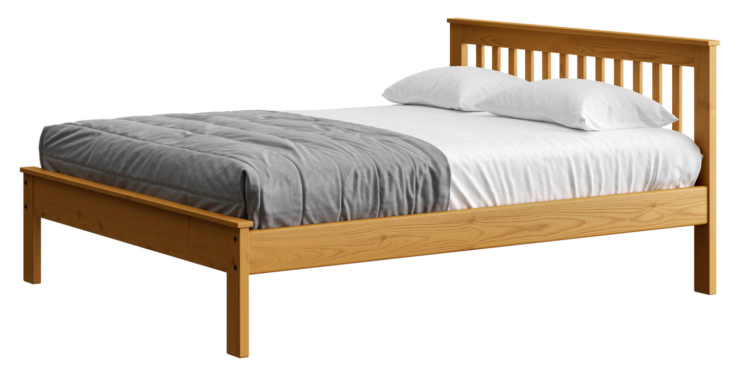 Mission Bed 29" Headboard & 17" Footboard