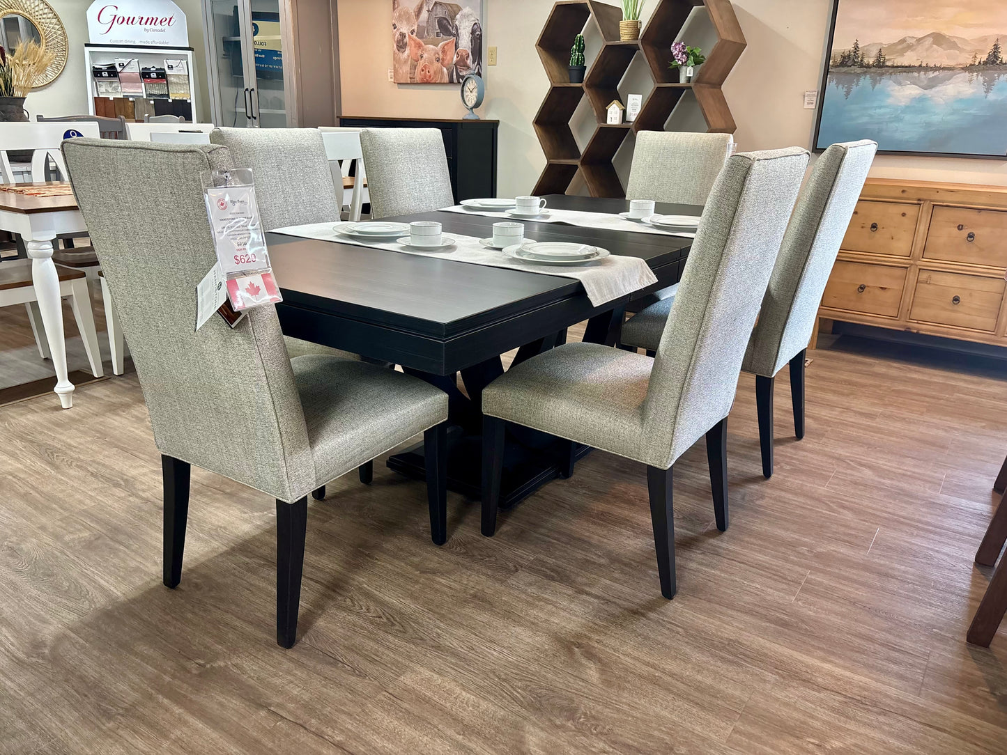 Contempo 7 Piece Dining Set - Canadian Mennonite Made