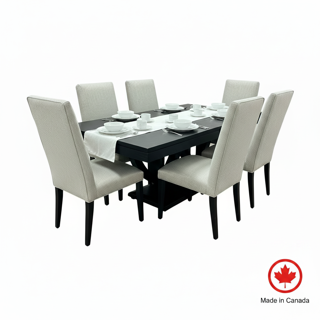 Contempo 7 Piece Dining Set - Canadian Mennonite Made