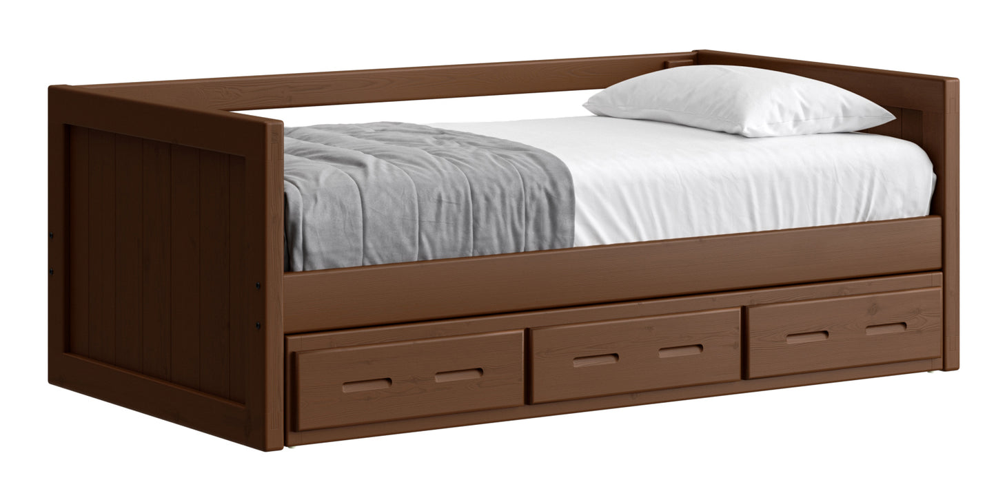 Panel Day Bed Twin W/ Drawers or Trundle