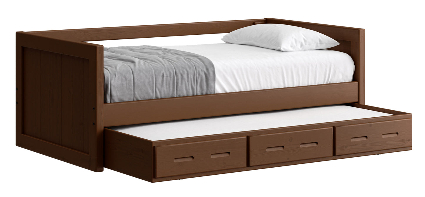 Panel Day Bed Twin W/ Drawers or Trundle