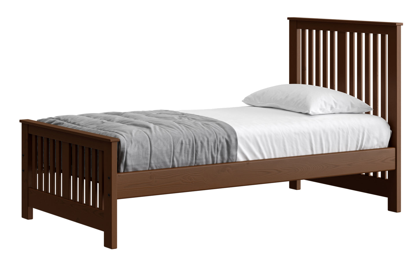 Shaker Bed 44" Headboard & 22"Footboard