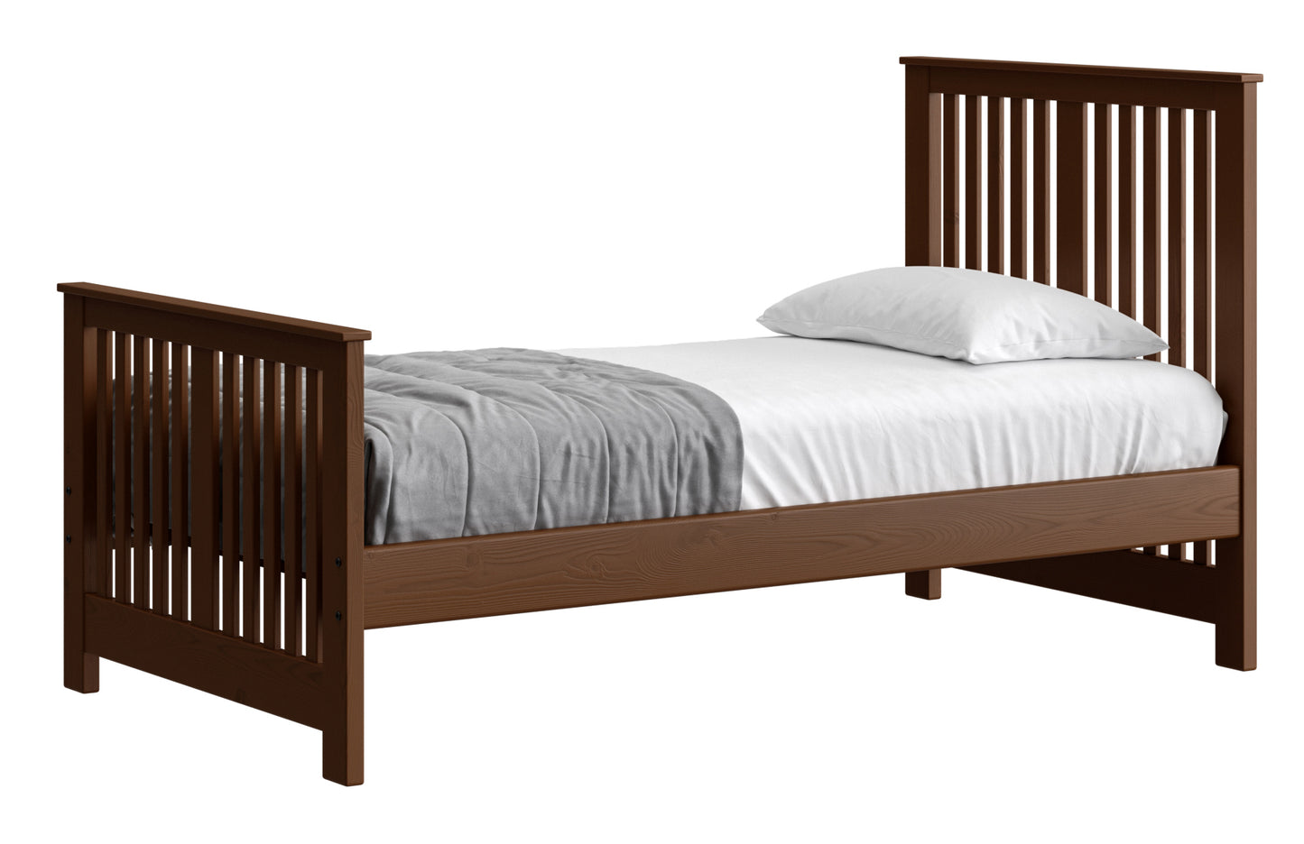 Shaker Bed 44" Headboard & 29"Footboard