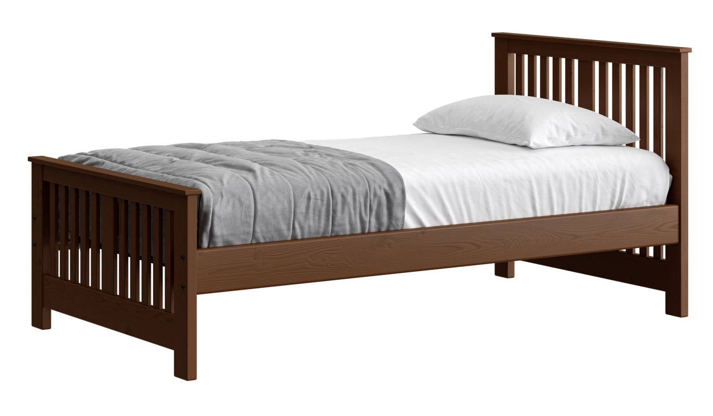 Shaker Bed 36" Headboard & 22"Footboard