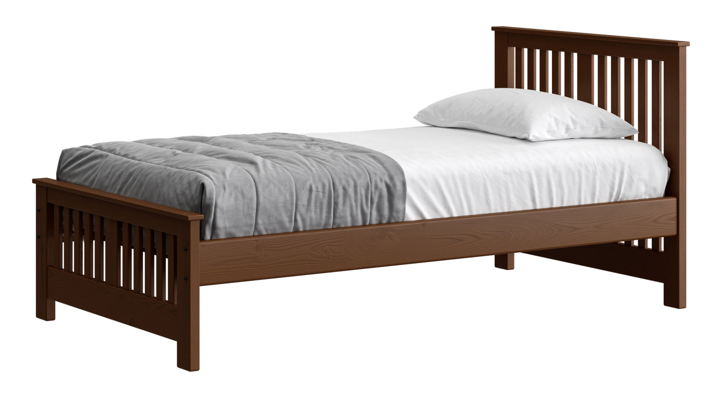 Shaker Bed 36" Headboard & 18"Footboard