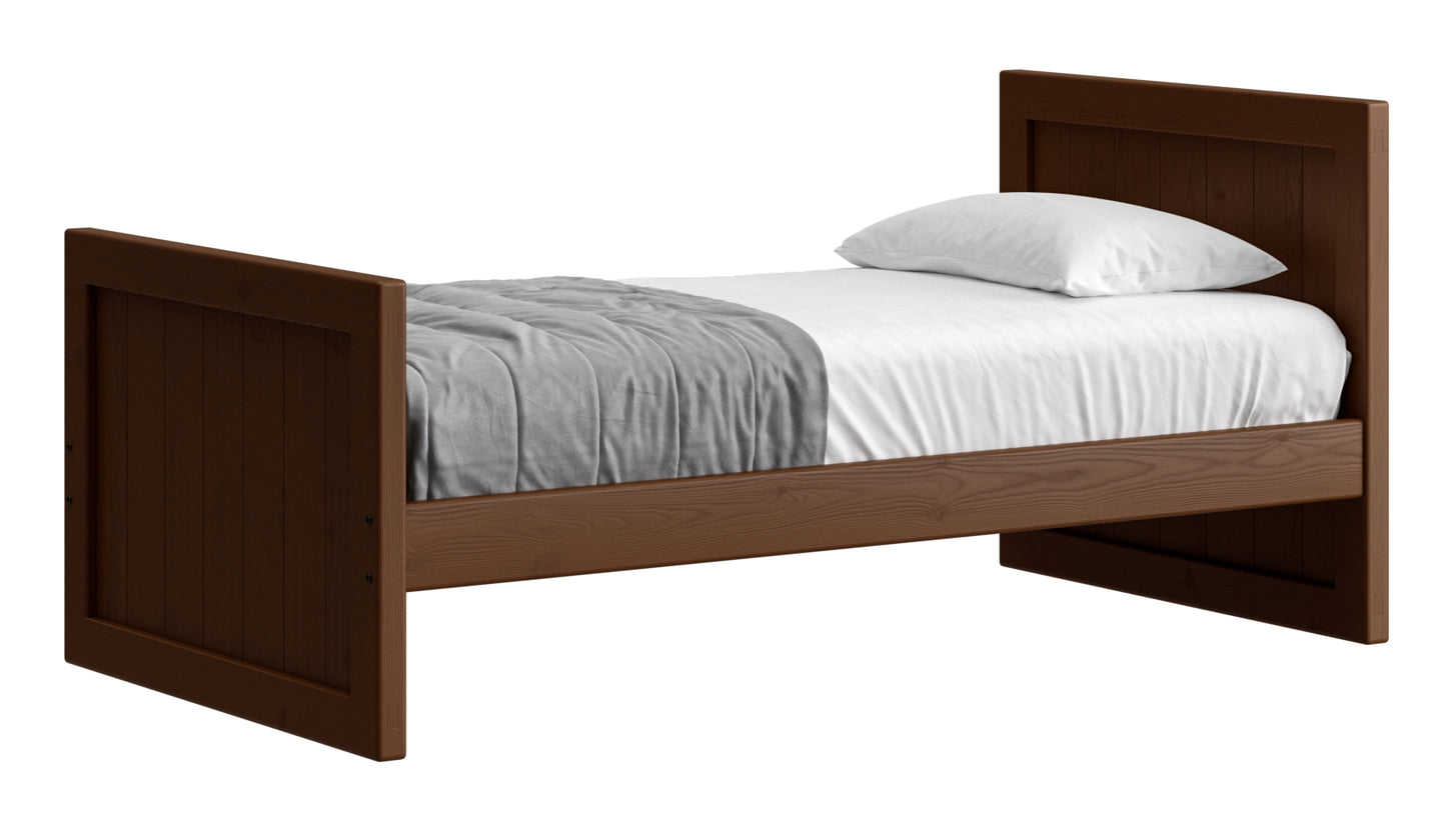 Panel Bed 37"Headboard & 29" Footboard