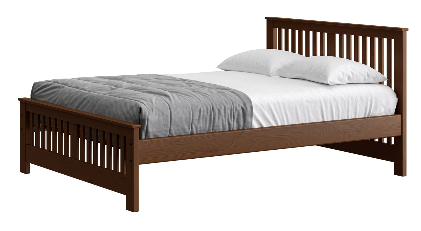 Shaker Bed 36" Headboard & 18"Footboard