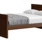 Panel Bed 37"Headboard & 29" Footboard