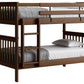 Mission Bunk Bed - Twin over Twin