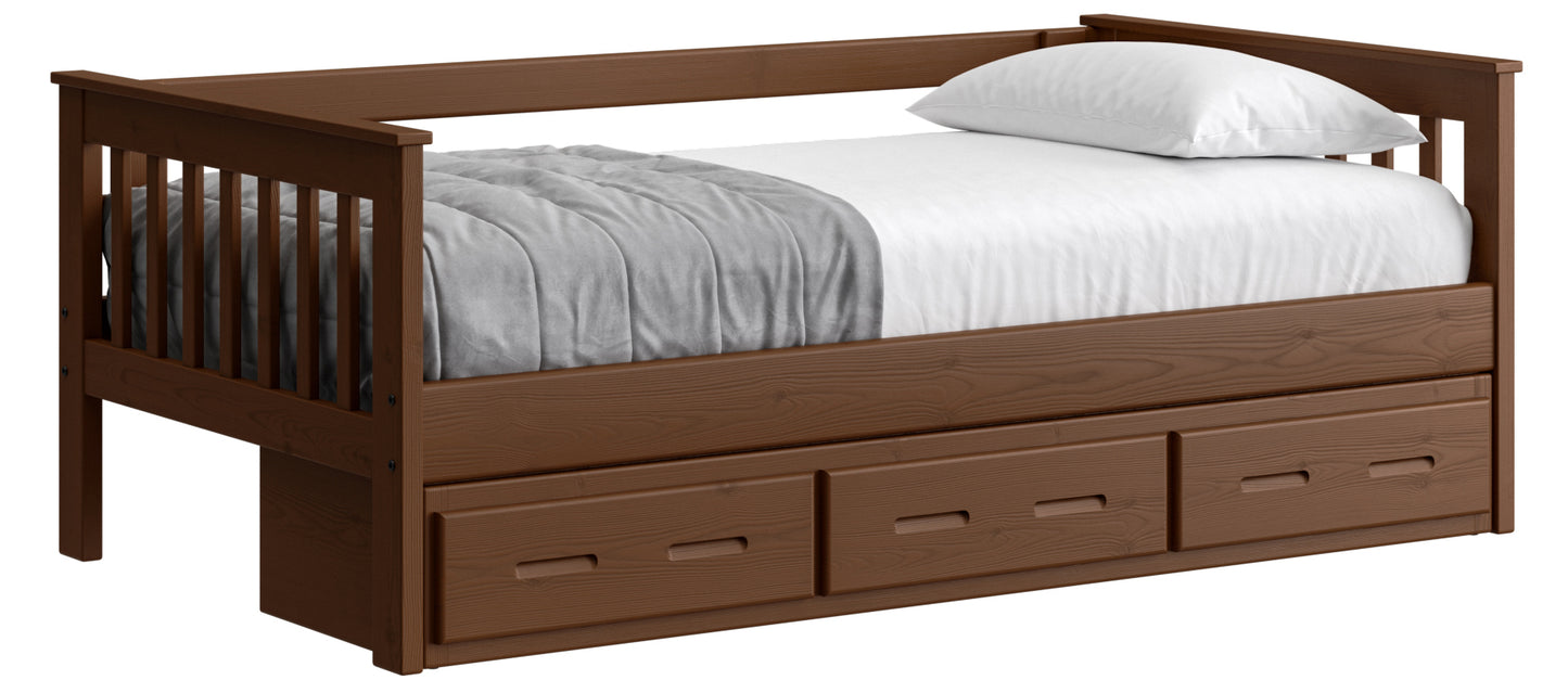 Mission Day Bed Twin W/ Drawers or Trundle