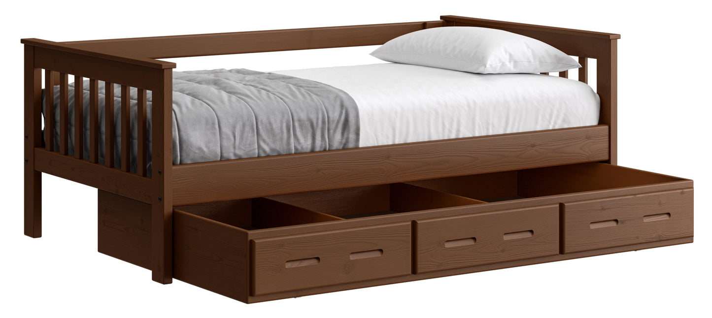 Mission Day Bed Twin W/ Drawers or Trundle