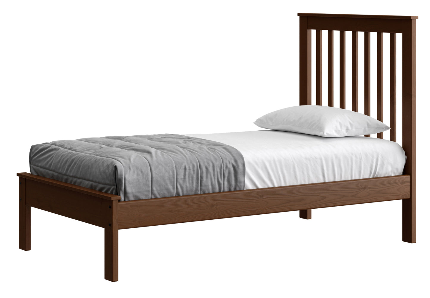 Mission Bed 44" Headboard & 17" Footboard