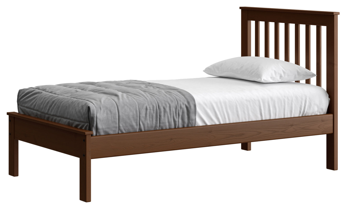 Mission Bed 36" Headboard & 17" Footboard