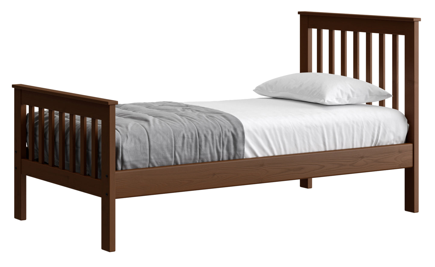 Mission Bed 36" Headboard & 29" Footboard