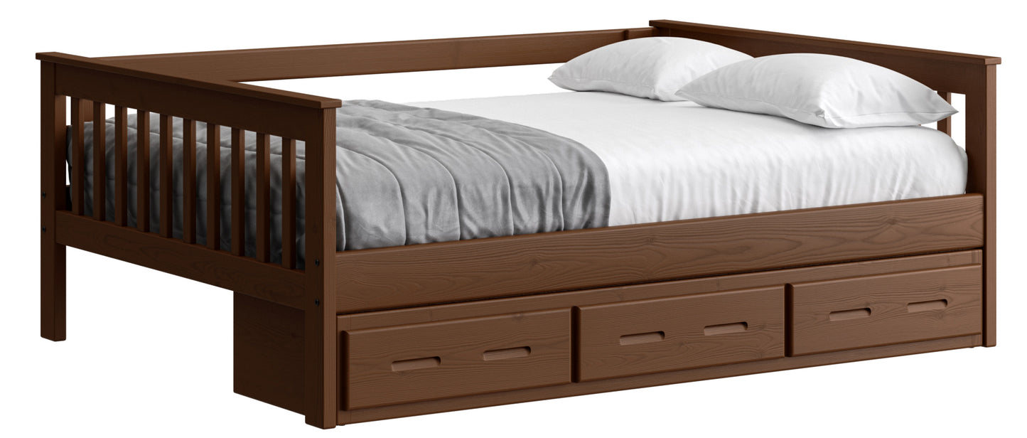 Mission Day Bed Twin W/ Drawers or Trundle