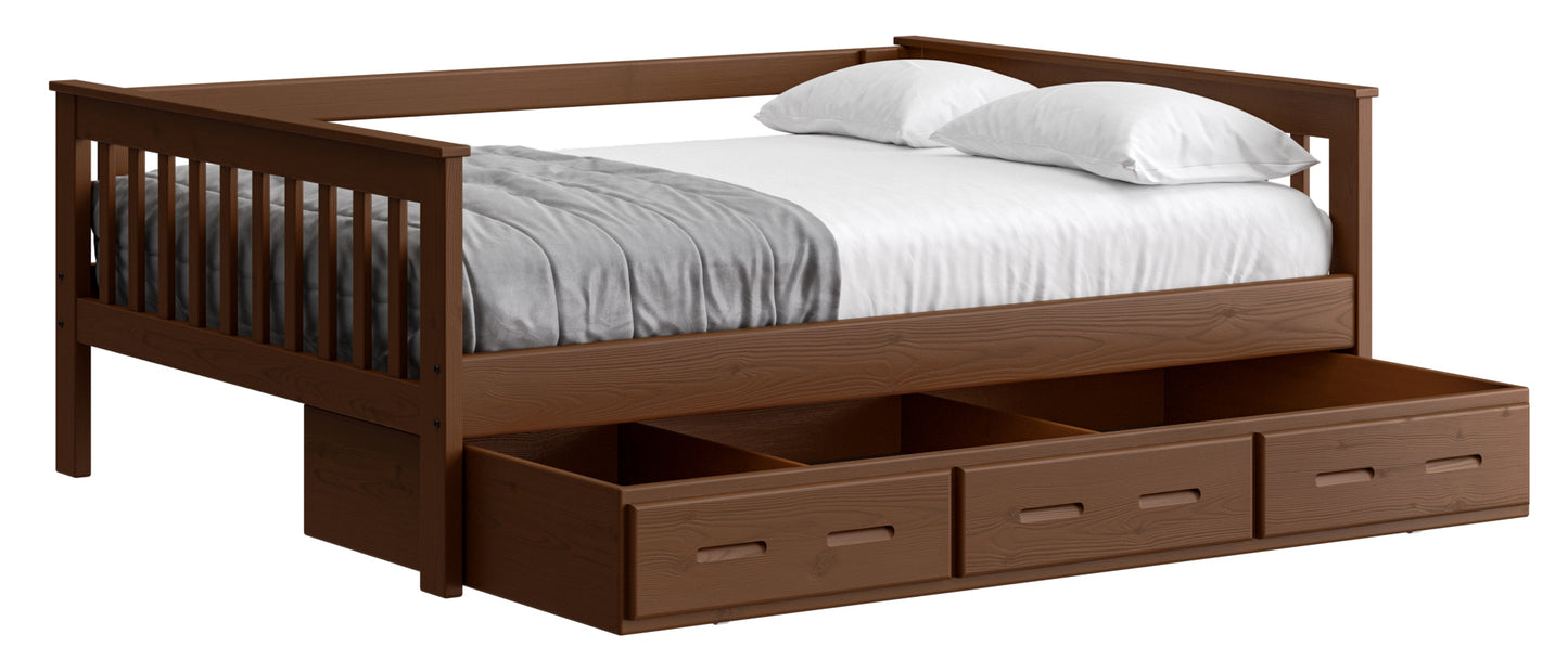 Mission Day Bed Twin W/ Drawers or Trundle