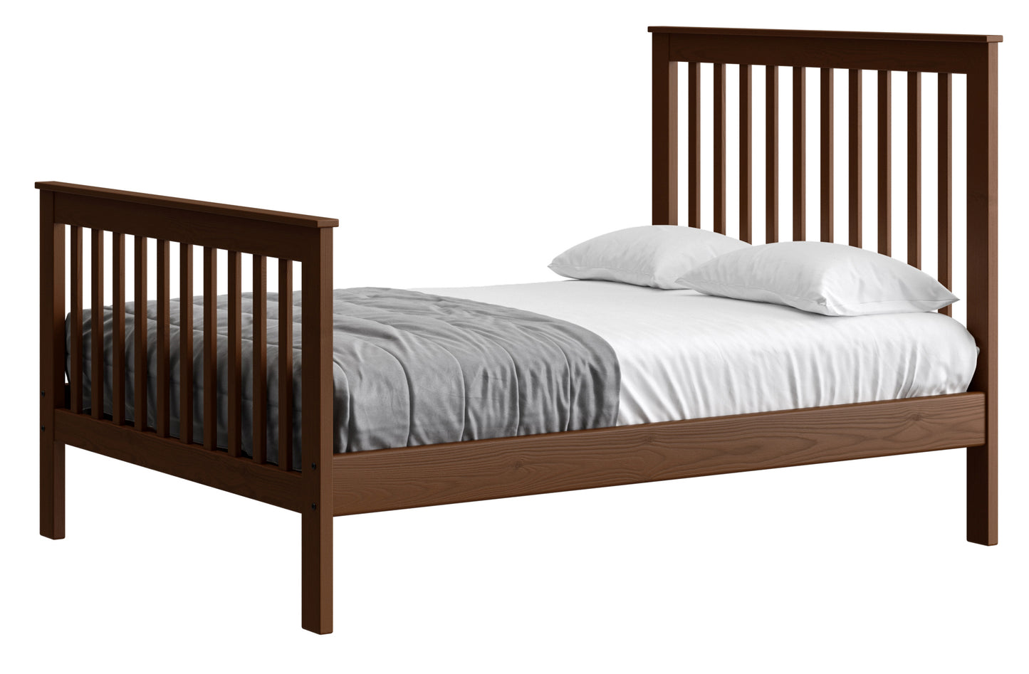 Mission Bed 44" Headboard & 29" Footboard