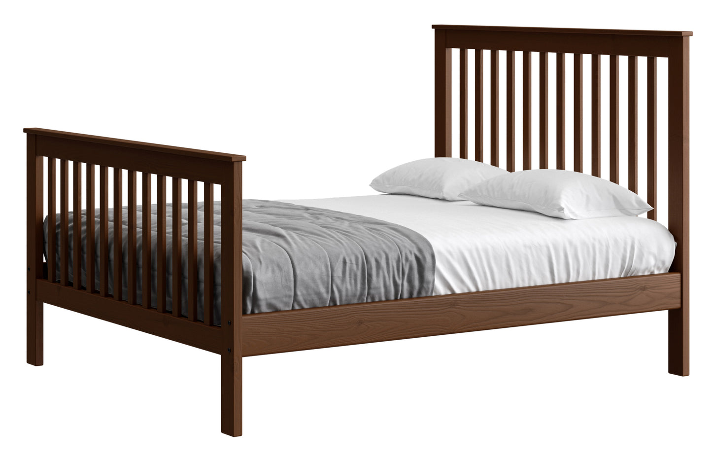 Mission Bed 44" Headboard & 29" Footboard