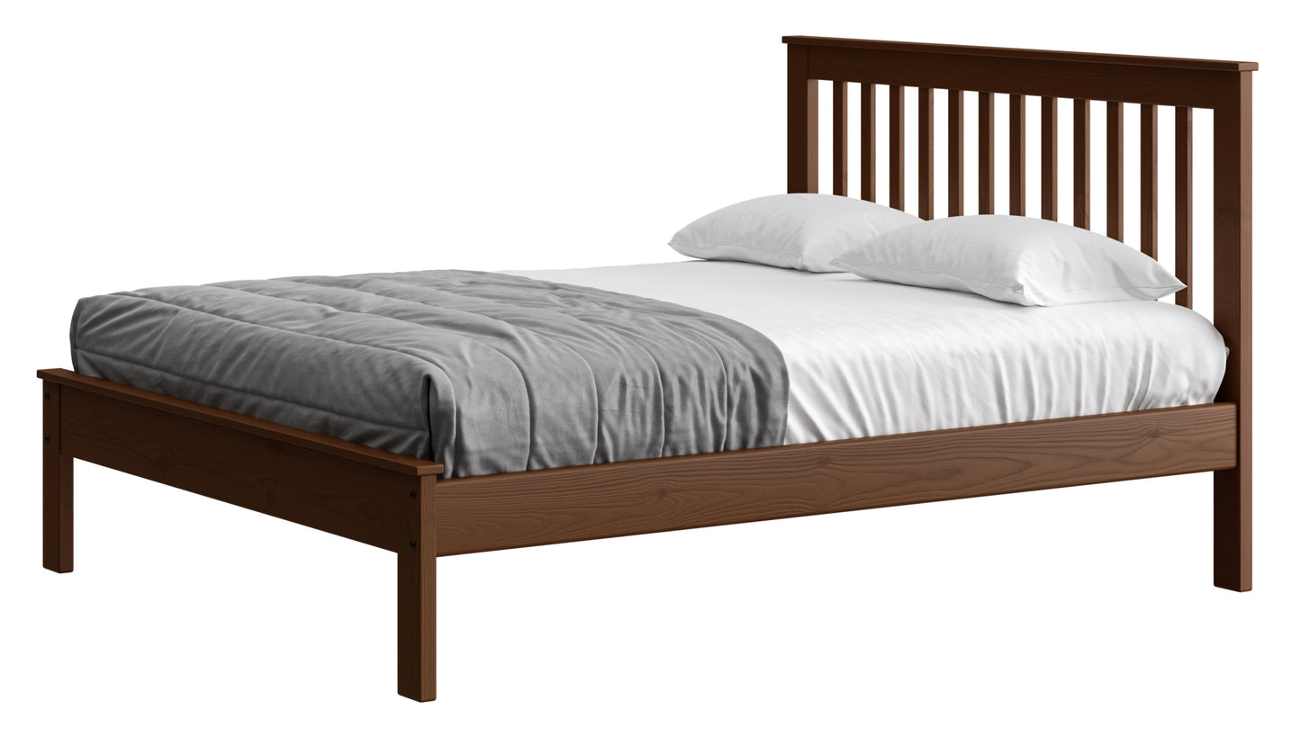 Mission Bed 36" Headboard & 17" Footboard