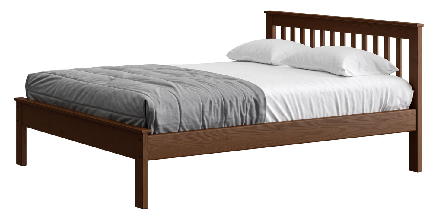 Mission Bed 29" Headboard & 17" Footboard