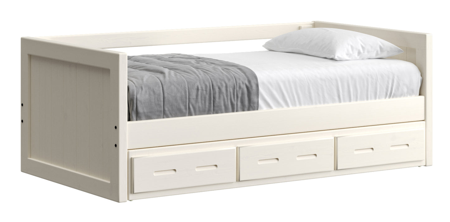 Panel Day Bed Twin W/ Drawers or Trundle