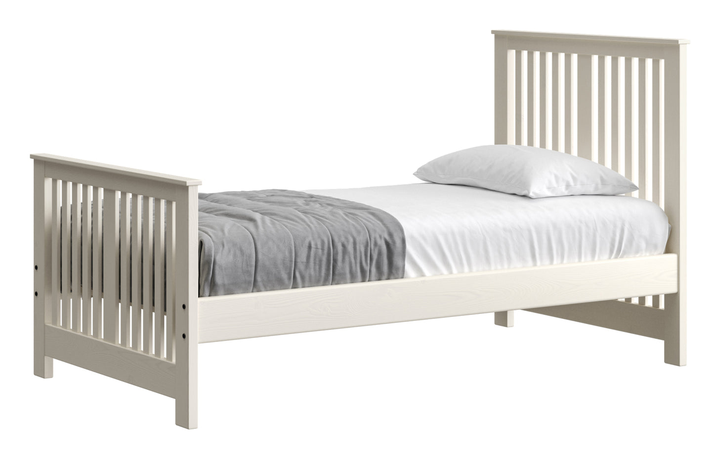 Shaker Bed 44" Headboard & 29"Footboard