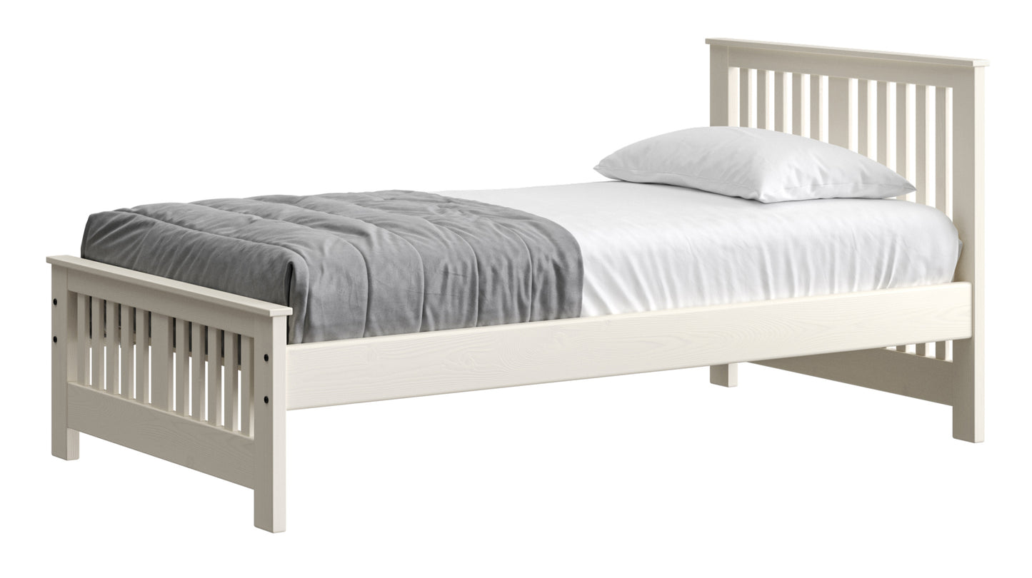 Shaker Bed 36" Headboard & 18"Footboard