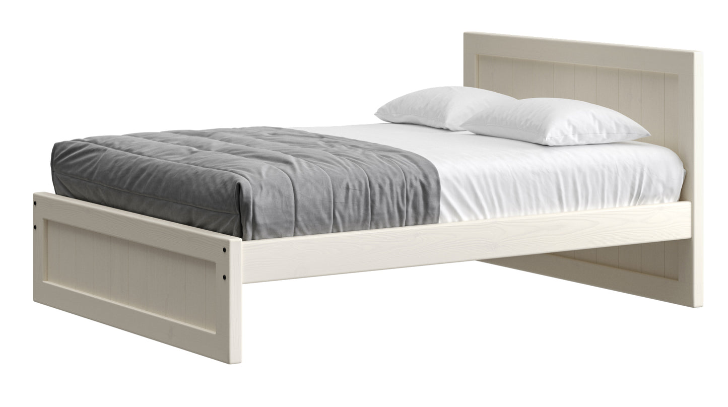 Panel Bed 37"Headboard & 16" Footboard