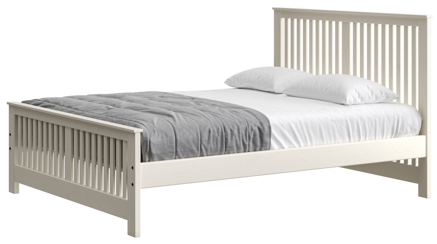 Shaker Bed 44" Headboard & 22"Footboard