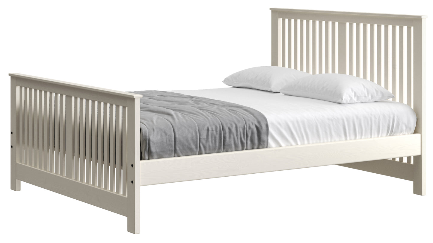 Shaker Bed 44" Headboard & 29"Footboard