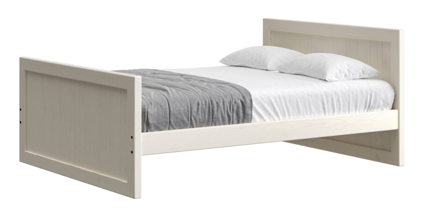 Panel Bed 37"Headboard & 29" Footboard