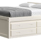 Captain’s Bed 39"HB & 26"FB With Double Trundle/ Drawer