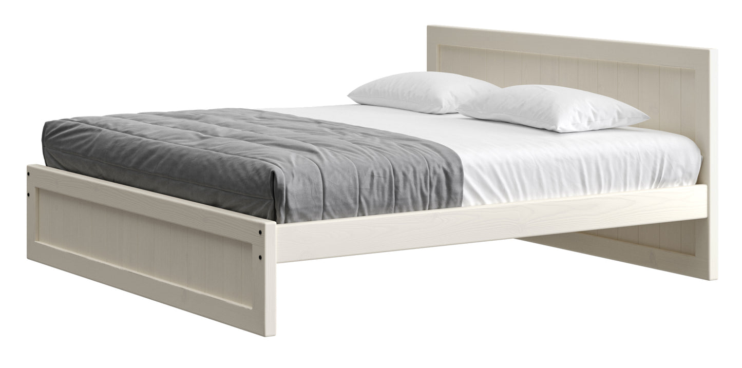 Panel Bed 37"Headboard & 16" Footboard