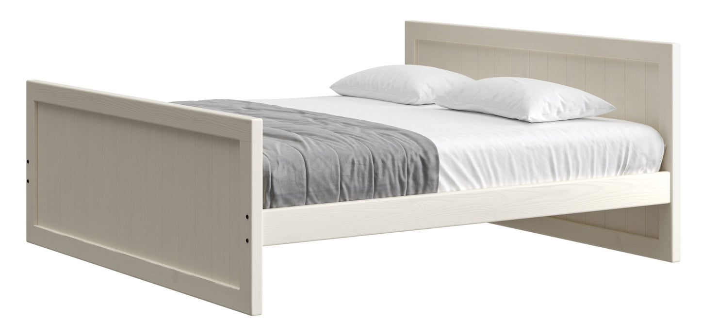 Panel Bed 37"Headboard & 29" Footboard