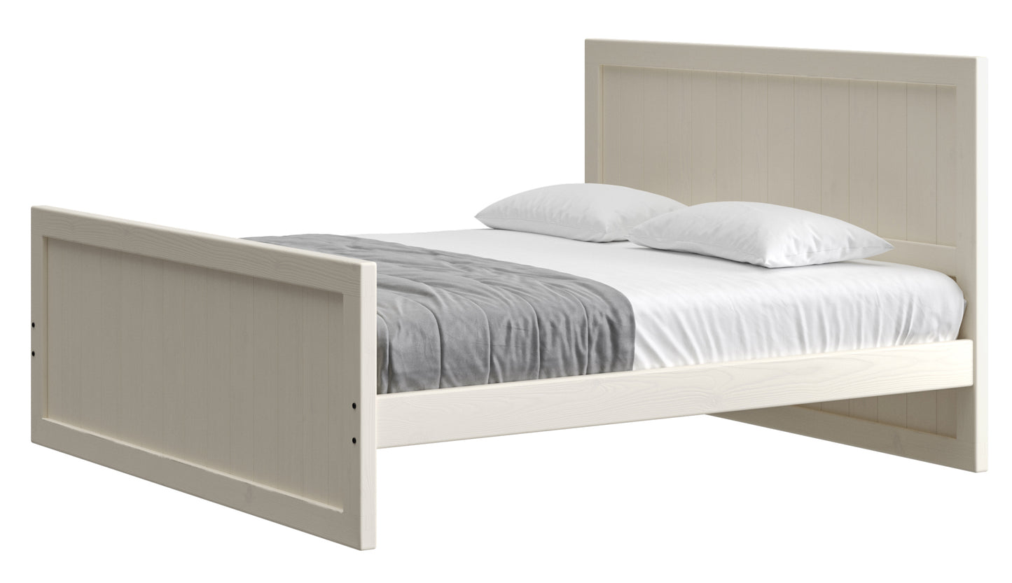 Panel Bed 48"Headboard & 29" Footboard