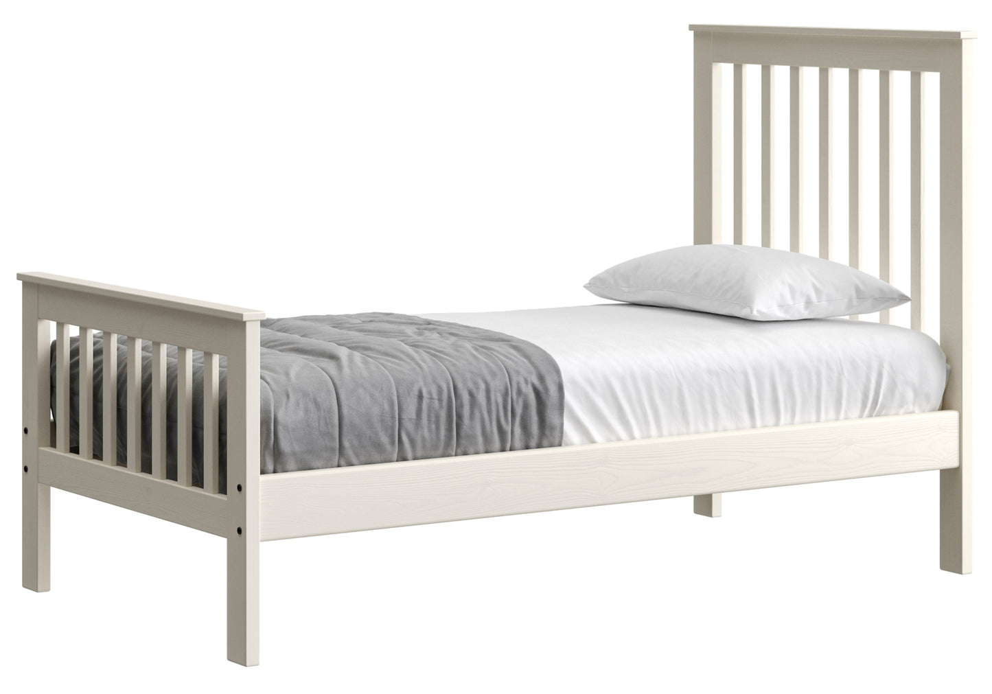 Mission Bed 44" Headboard & 29" Footboard