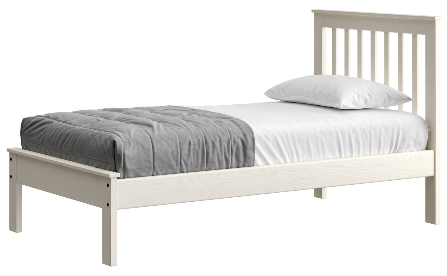 Mission Bed 36" Headboard & 17" Footboard