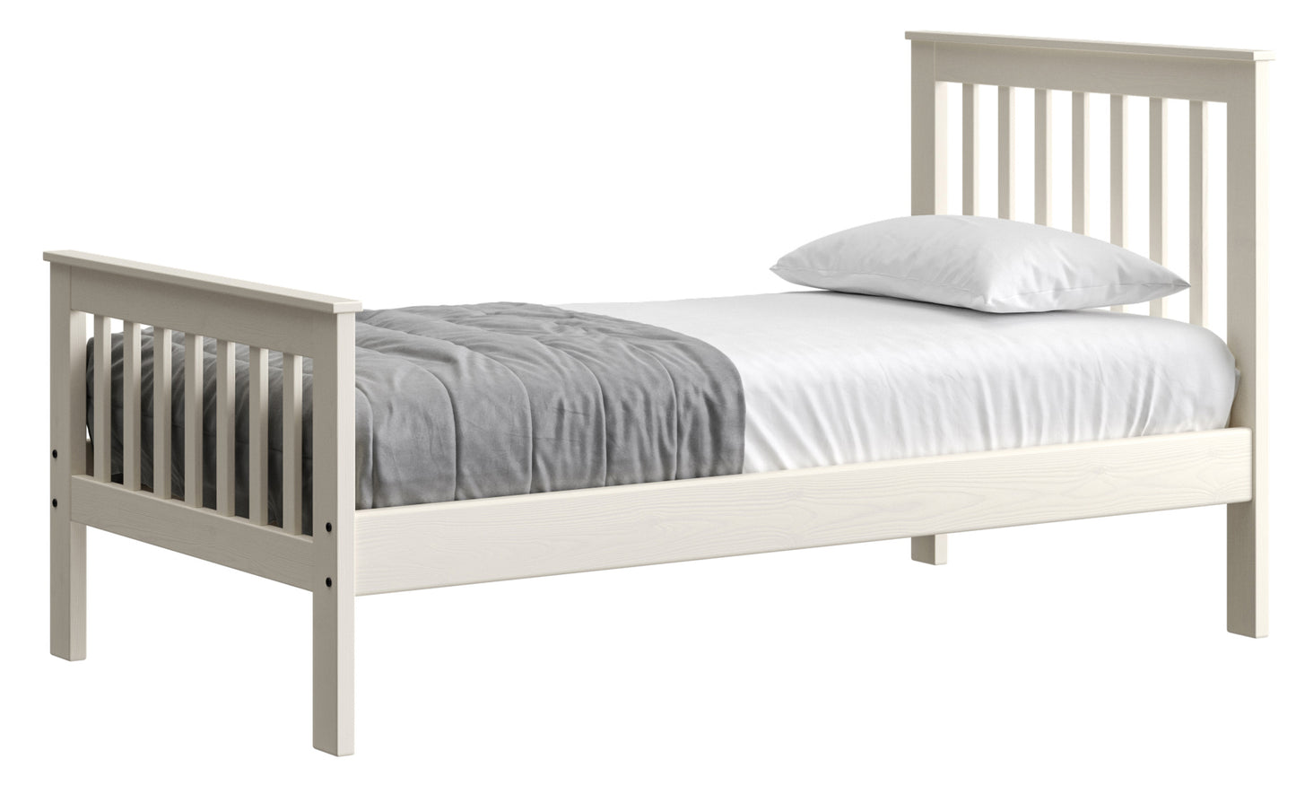 Mission Bed 36" Headboard & 29" Footboard