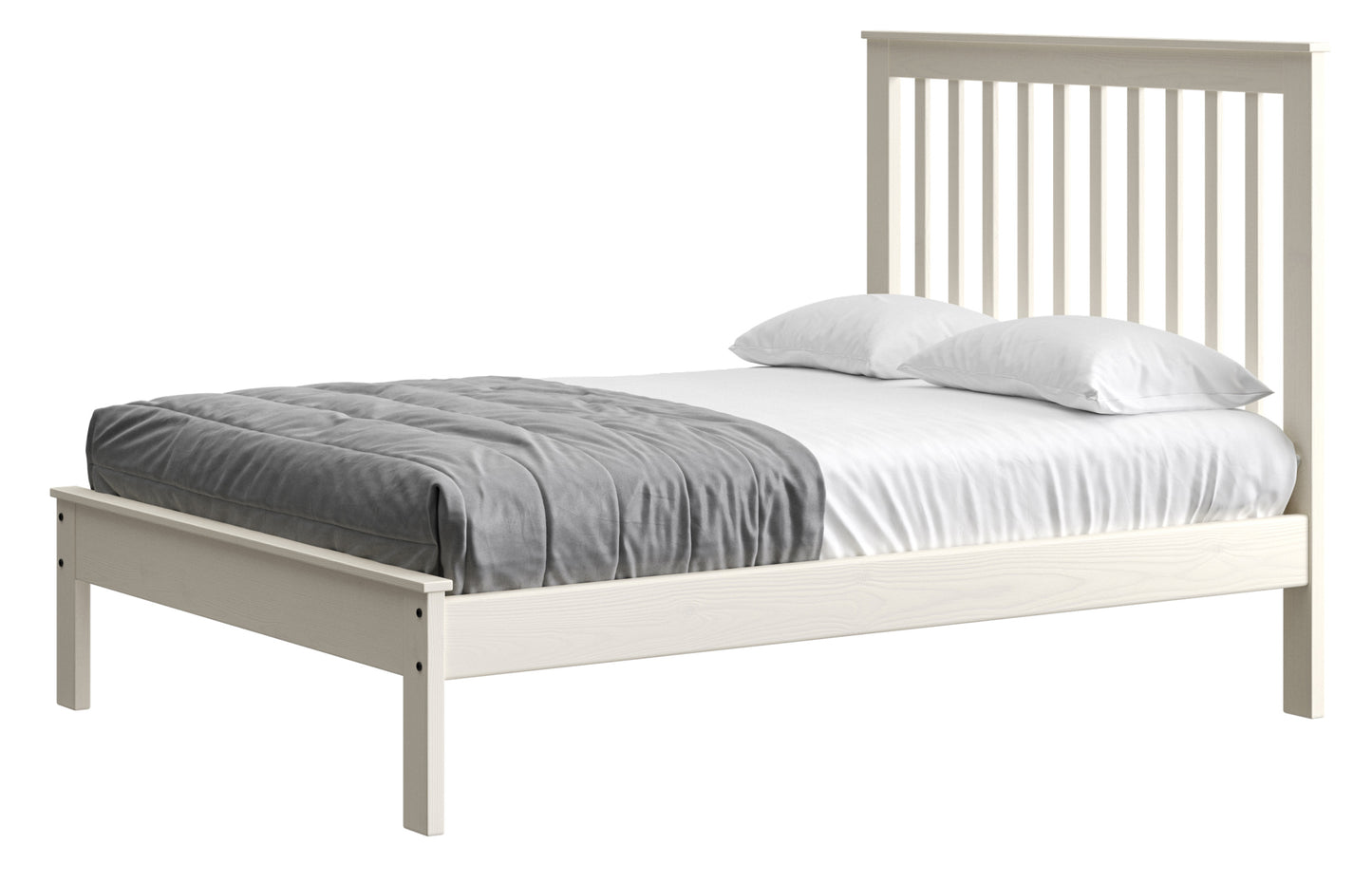 Mission Bed 44" Headboard & 17" Footboard